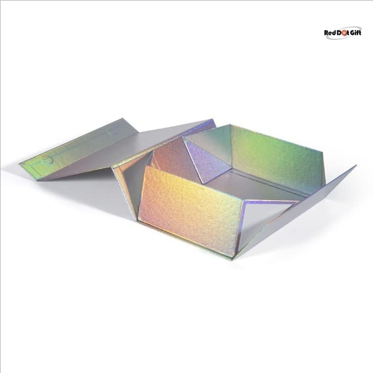 Red Dot Gift REDDOTGIFT® Pack of 2 Rainbow Color Flat Cardboard Boxes, 32 * 24 * 9cm - Image 3