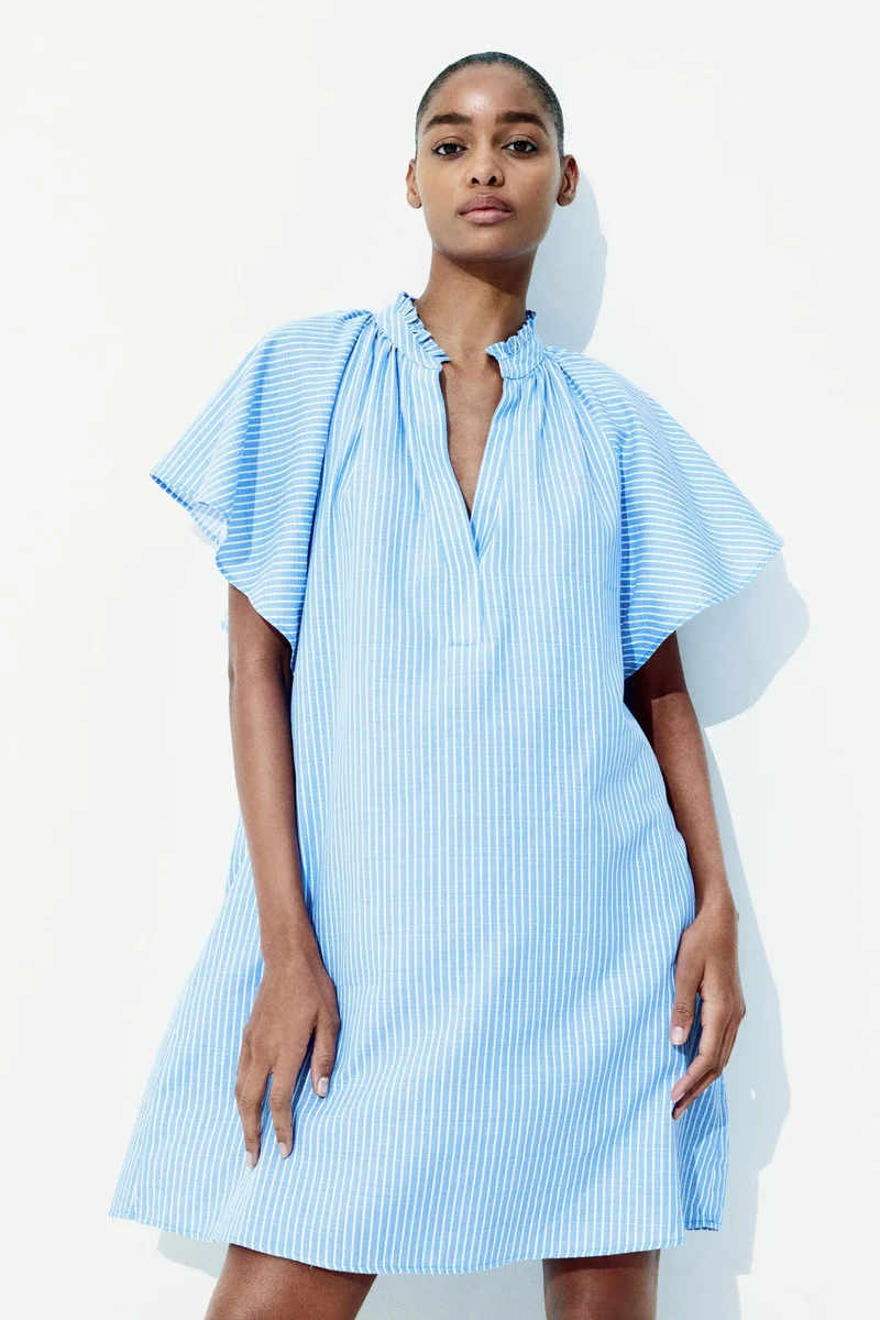 اتش اند ام فستان قطن -