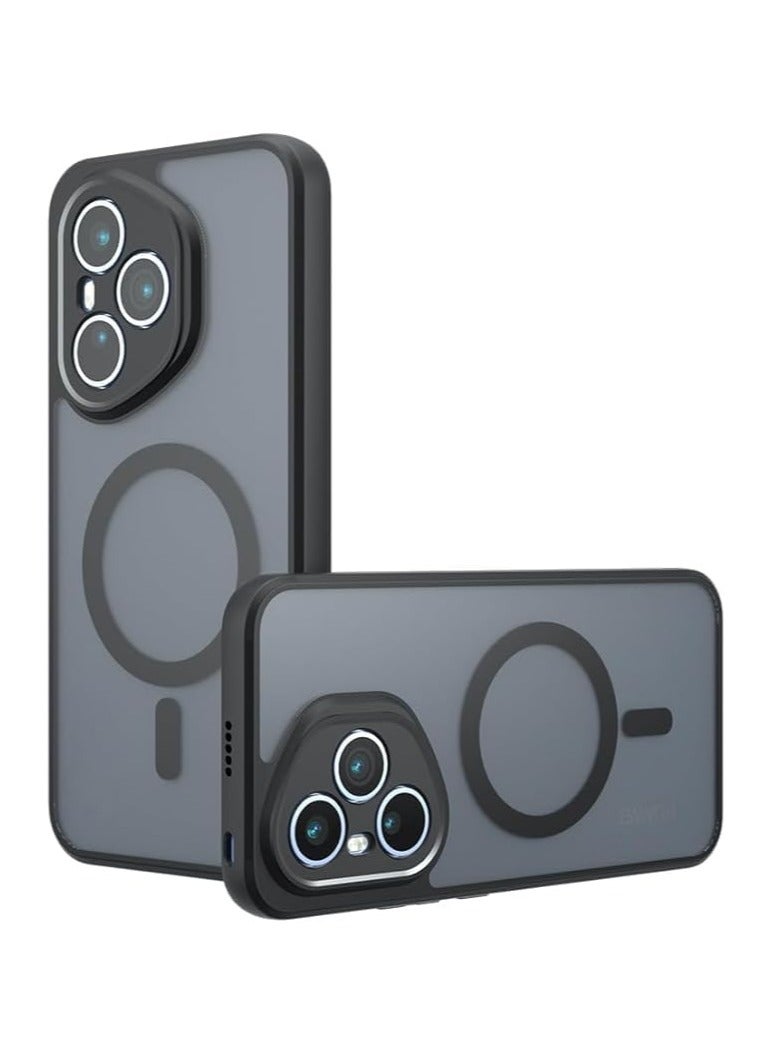 Magnetic Case Compatible with Honor 400 Pro 5G Case, Selected TPU Material and Airbags in Four Corners Shock and Drop Protection Case with Wireless Charging - Image 1