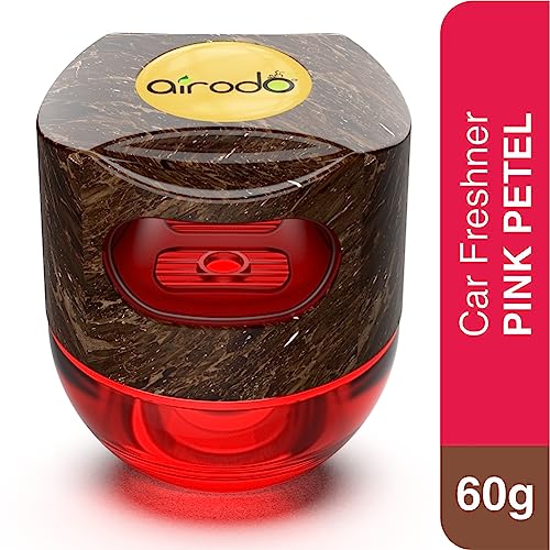 Airodo air twist, Car Air Freshener, Long-lasting, Spill-proof - Cocktail Crush (pink | 60g) - Image 4