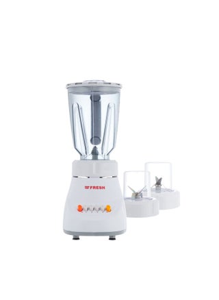 Fresh Elshabah Blender with 2 Mills, 1.5 Liters, 360 Watt ,White - pzsku/Z6A3ABAB1ABDEB57DE6EBZ/45/_/1714207017/f7a0be52-6747-4811-9552-0f28f56de30b
