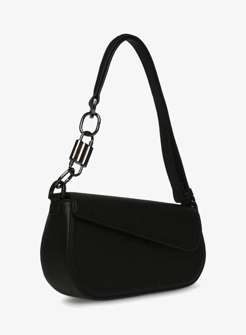 Steve Madden Bshay Black Women's Flap Shoulder Bag