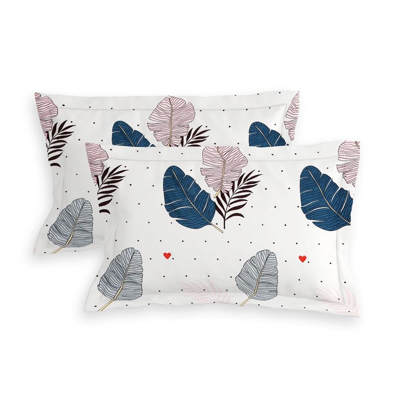 RD TREND 210 TC Queen Size Bedsheet for Double Bed Microfiber Double Bedsheet 90X90 Inches with 2 Pillow Cover 18X28 Inches Cream - Image 3