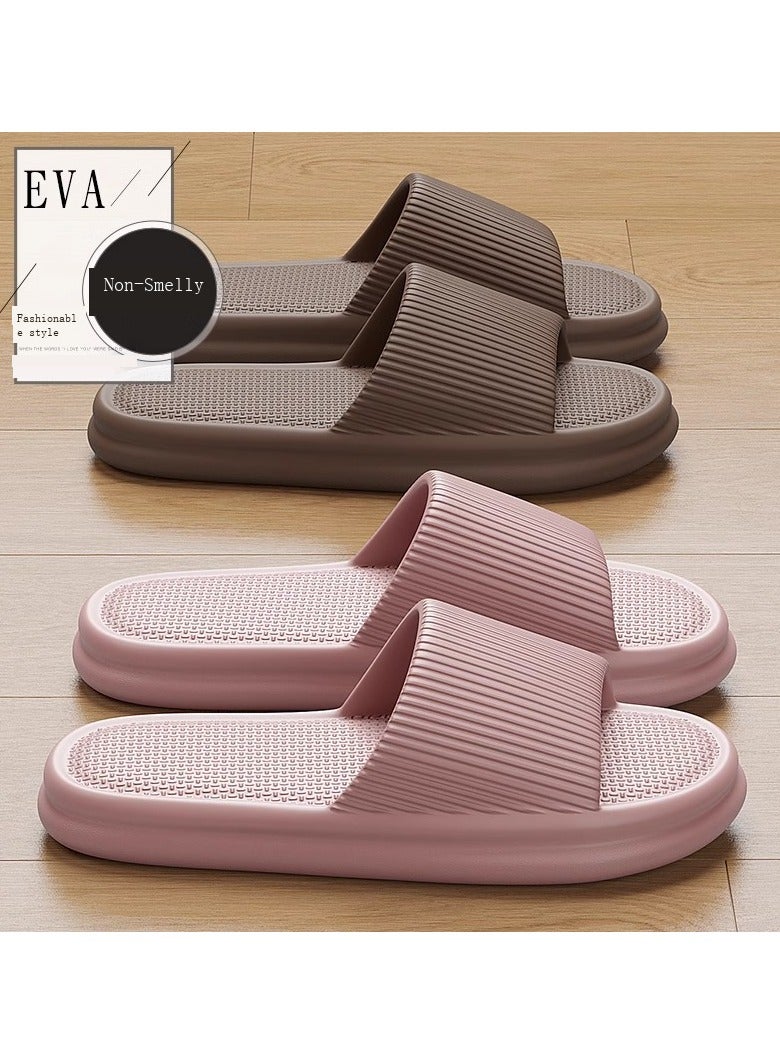 رياح رجالية ونسائية بسحاب ناعم بطبقة سميكة من النعل، صنادل انزلاقية، ملاءات رغوية للتعافي، أحذية داخلية للاستخدام المنزلي، الحمام، السباحة، الشاطئ، المشي، داخل وخارج المنزل. - Image 3