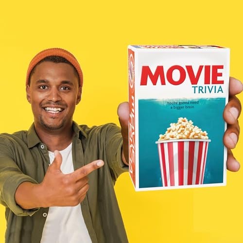 Outset Media Movie Trivia Party Game (Amazon Exclusive) – Contains Over 800 Questions – 2 or More Players for Ages 12 and up by Outset Media - Image 4