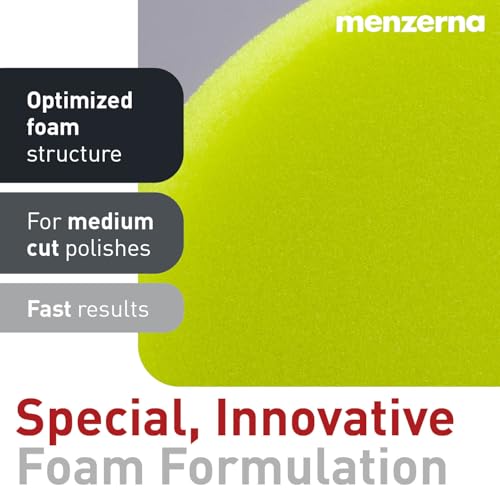 menzerna 35 Inch 2X Premium Polishing Pads Finish I High Shine Finishing Buffer Pad I Body Repair Buffing Polishing I with Safety Edge Velcro Attachment I Washable Long Lasting - Image 5