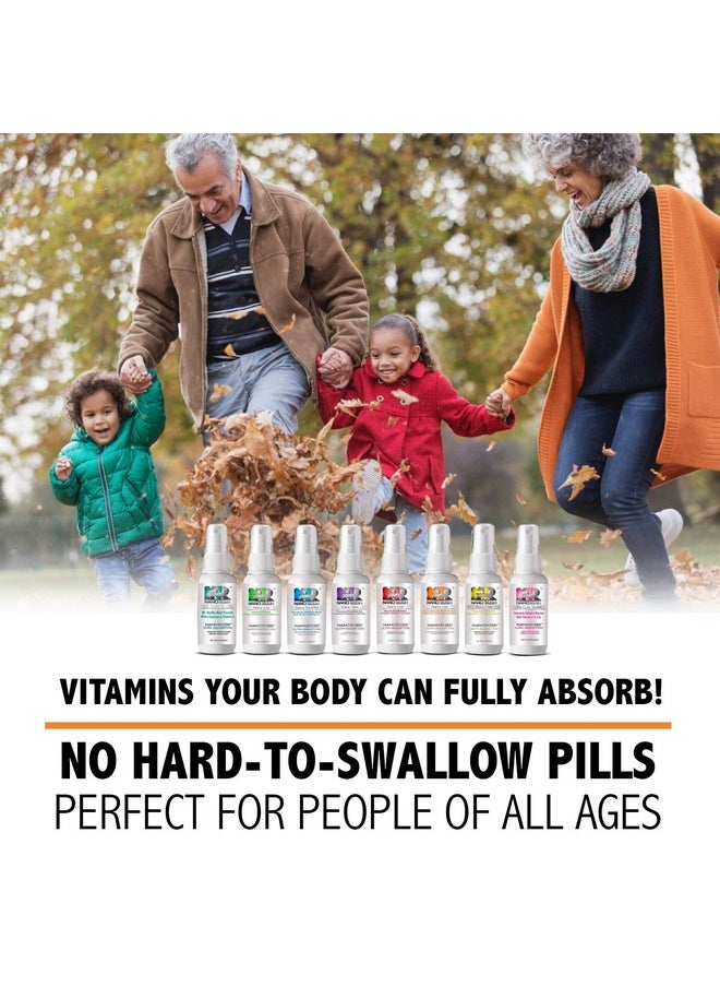 Super Complex Multivitamin Sublingual Spray With Nanotechnology For Immediate And Full Absorption Without Pills Mango And Passion Fruit Flavor.85 Fl Oz