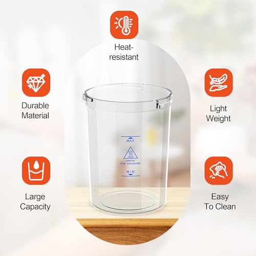 SalonDepot Water Jar for Facial Steamer Universal Plastic Water Cup - Image 3