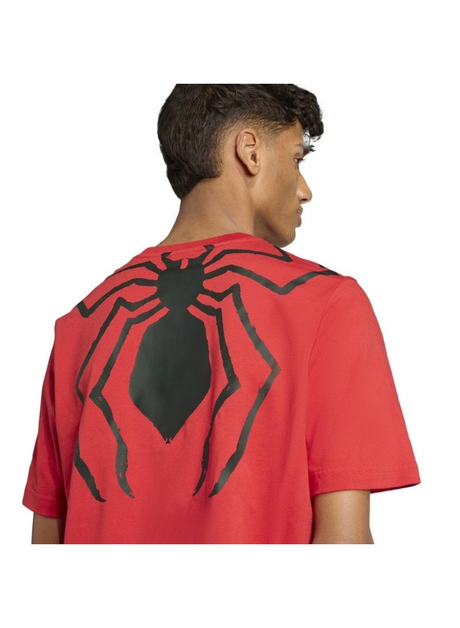 Adidas Adidas M Spiderman T-S M Red Not Sports Specific T-Shirts For Men - Image 5