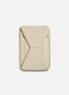 MOFT Moft Foldable stand and Wallet for iPhone with 3 Viewing Angles Beach White  - Image 4