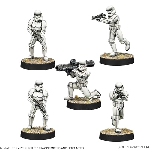 Asmodee Star Wars Legion Stormtroopers Unit Expansion - Tabletop Miniatures Game, Strategy Game for Kids and Adults, Ages 14+, 2 Players, 90 Min Playtime, Made by Atomic Mass Games - Image 3