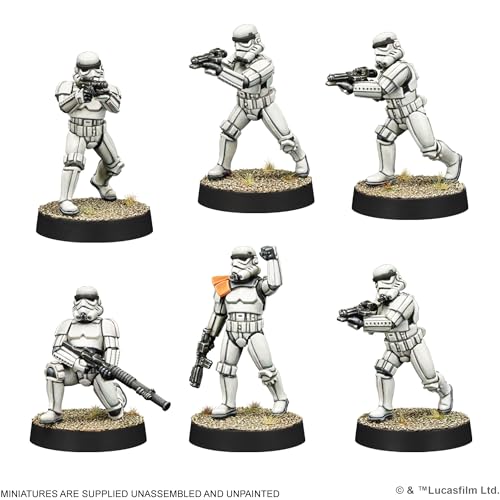 Asmodee Star Wars Legion Stormtroopers Unit Expansion - Tabletop Miniatures Game, Strategy Game for Kids and Adults, Ages 14+, 2 Players, 90 Min Playtime, Made by Atomic Mass Games - Image 2
