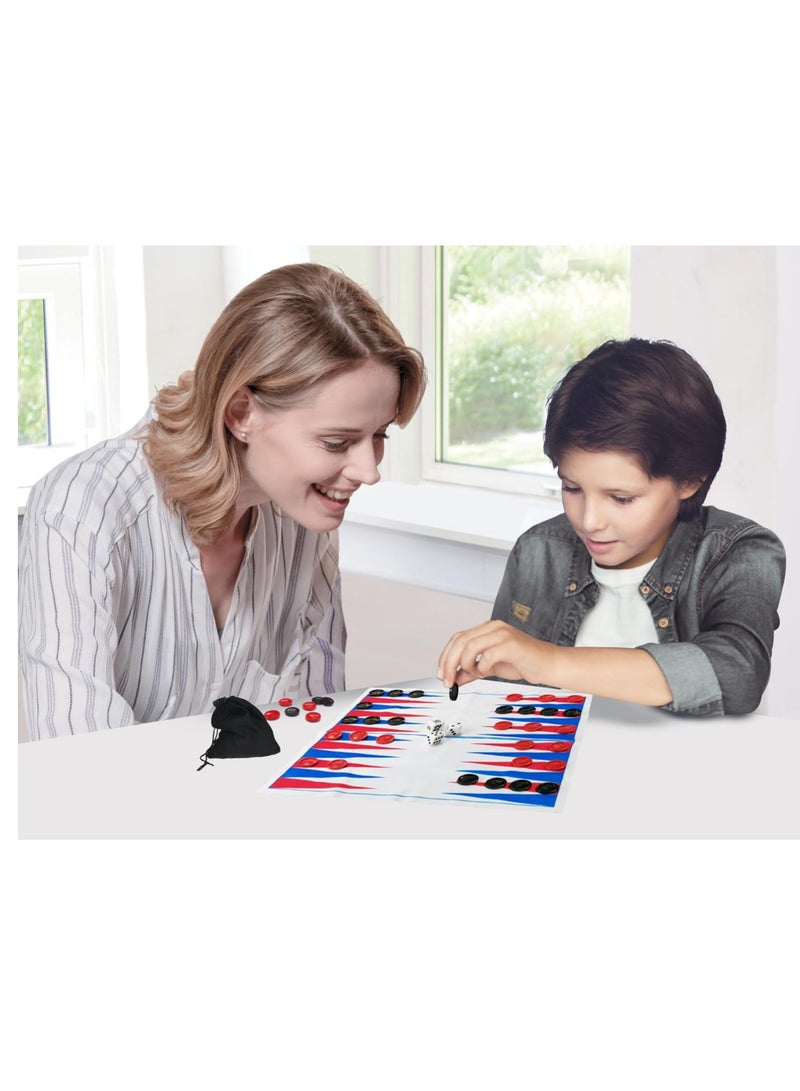 Ambassador Grab & Go Games - Travel Backgammon - Image 3