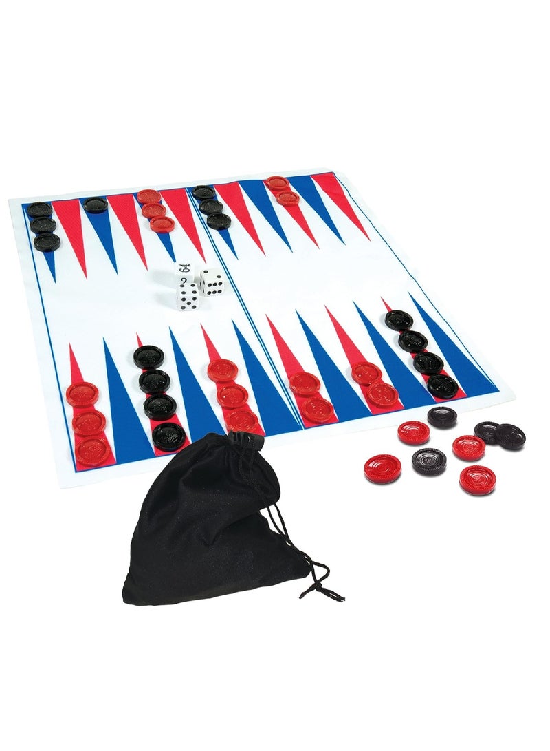 Ambassador Grab & Go Games - Travel Backgammon - Image 2