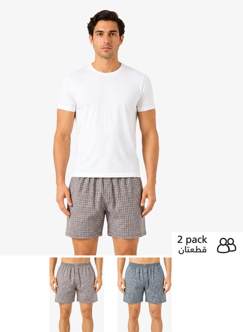 Woven Boxer of 2 Pack