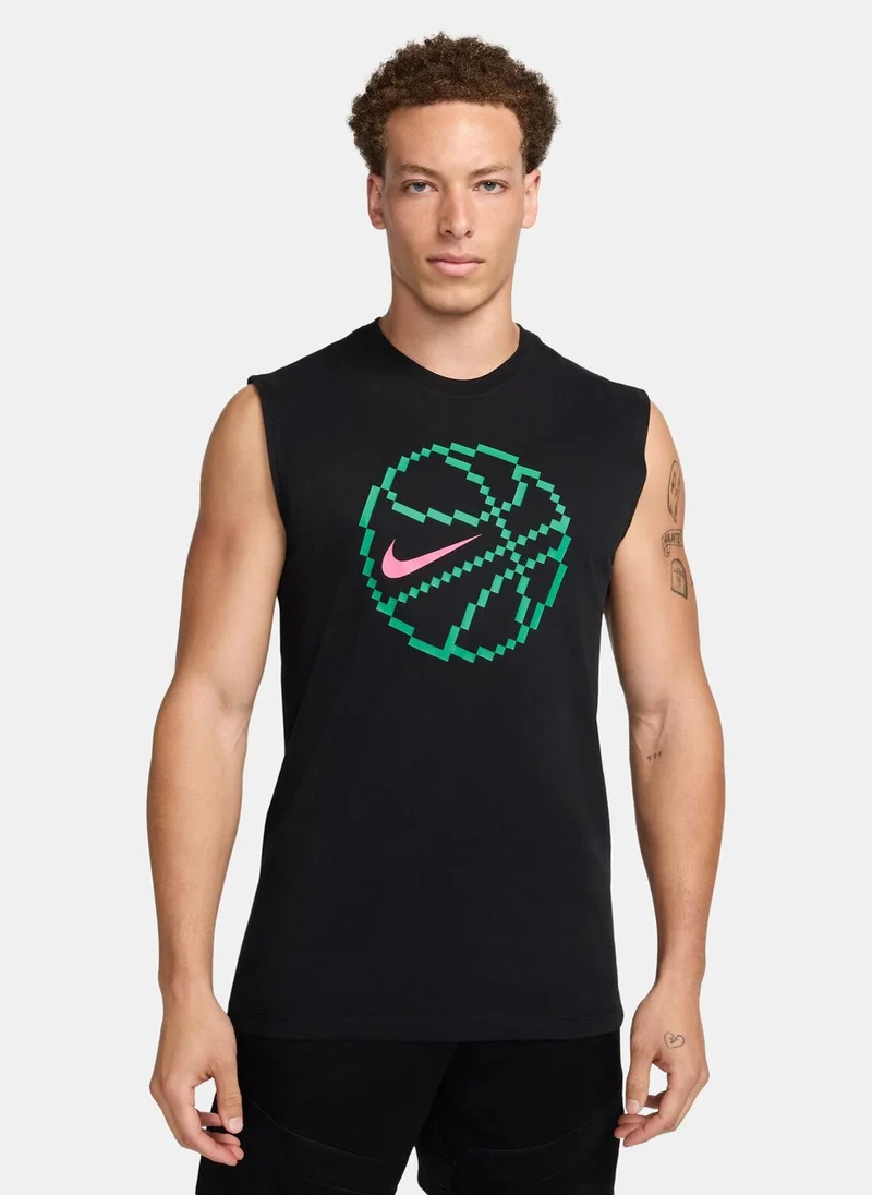 نايكي Men's Dri-FIT Sleeveless Basketball T-Shirt