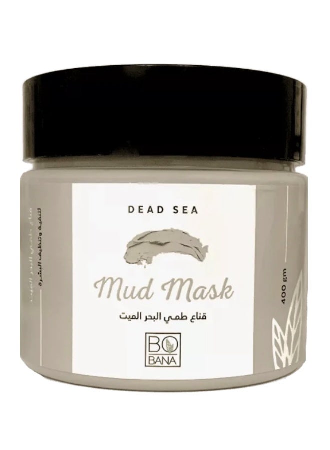 بوبانا قناع طين أملاح البحر الميت - (400 غرام) | تنظيف عميق، إزالة السموم، وتجديد البشرة | لبشرة متألقة وخالية من حب الشباب - Image 1