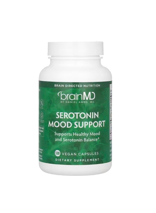 BRAINMD Serotonin Mood Support 120 Vegan Capsules - Image 1