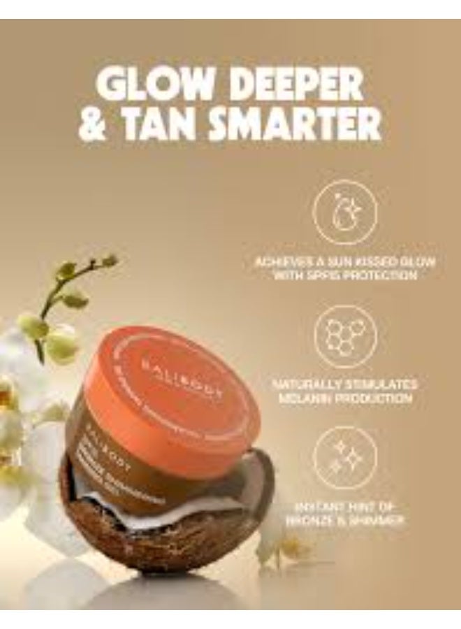 Bali Body Bronze Shimmering Tanning Gel SPF15 Coconut Scent 150g - Image 4