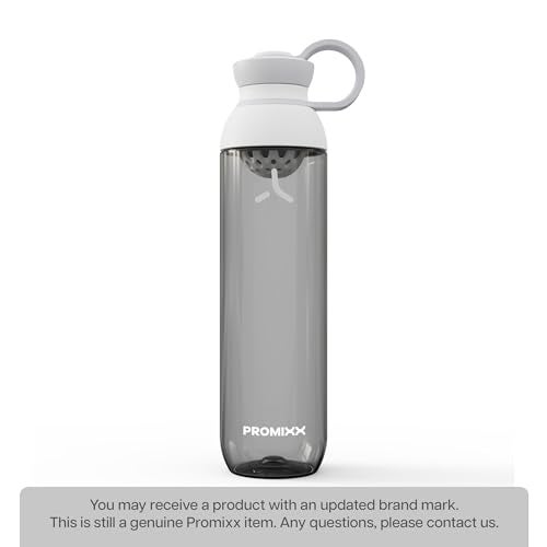 Promixx FORM Water Bottle Premium Large Water Bottles for Hydration Infusions and Supplements Lifetime Durability Leakproof Water Bottle BPA Free 26oz 760ml Ceramic White - Image 3