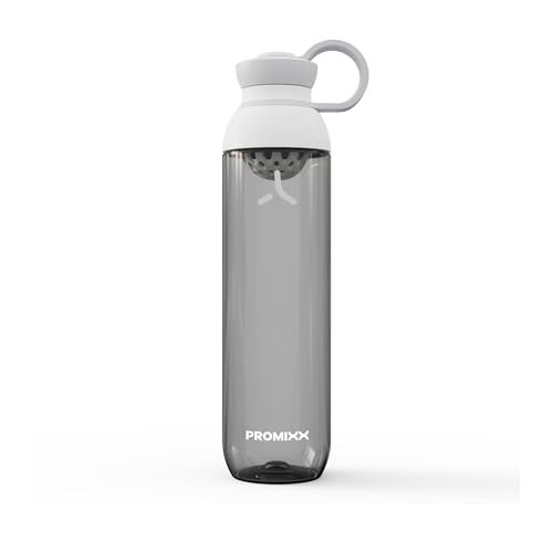 Promixx FORM Water Bottle Premium Large Water Bottles for Hydration Infusions and Supplements Lifetime Durability Leakproof Water Bottle BPA Free 26oz 760ml Ceramic White - Image 1