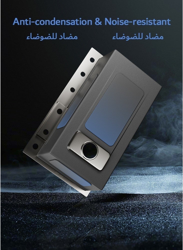 جي تي حوض مطبخ أحادي الأوعية بنوع الشلال المطر الطائر من الفولاذ المقاوم للصدأ 304، محطة عمل متعددة الوظائف مع ملحقات متعددة - Image 5