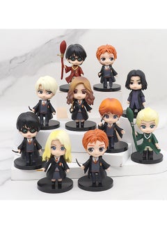 General Harry Potter School of Wizardry Animation Figure Hermione Potter Ron Doll Model Ornament Egg Twister Gift for Fans and Friends (4.5-7 cm)  - Image 1