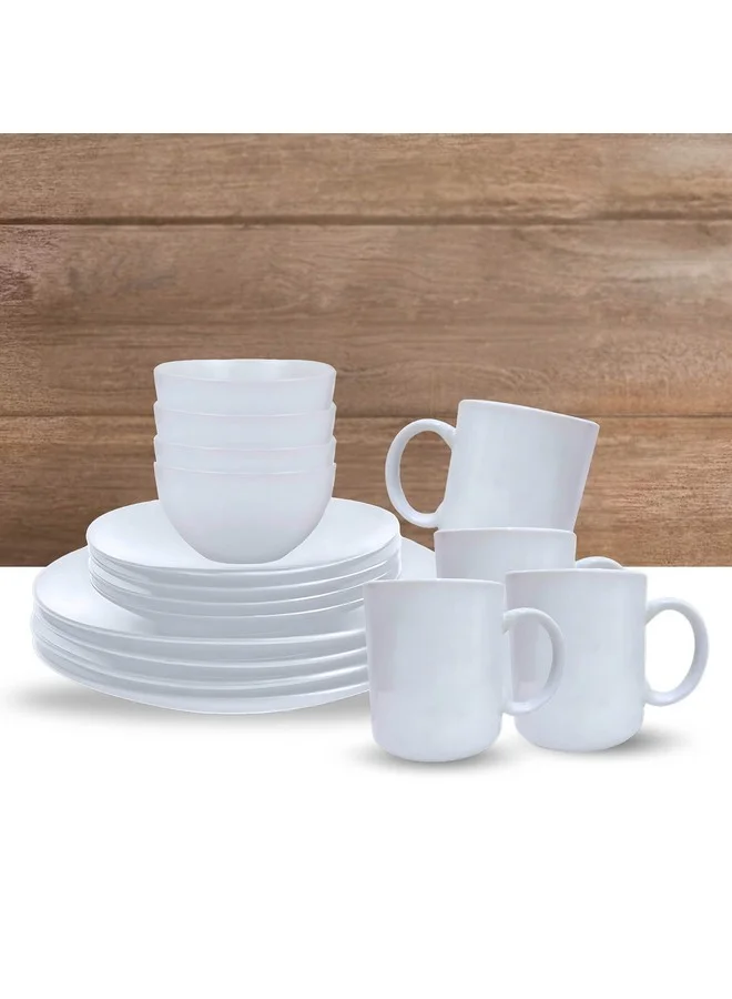 Home Box Eleganza 16-Piece Dinner Set 27.3 x 3.5 x 27.3 cm