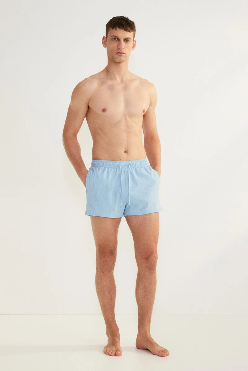 H&M Seersucker swim shorts