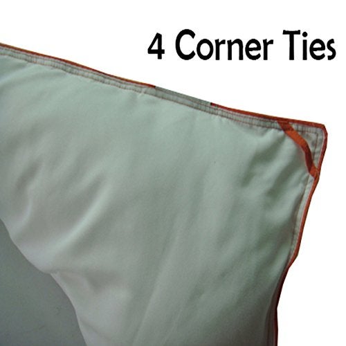 Royal Tradition Goose Down Comforter Medium Weight/Warmth (California King Size) 100-Percent Cotton Shell, Dobby Checkered Pattern, Standard Goose Down Fill, All Seasons Duvet Insert - Image 4