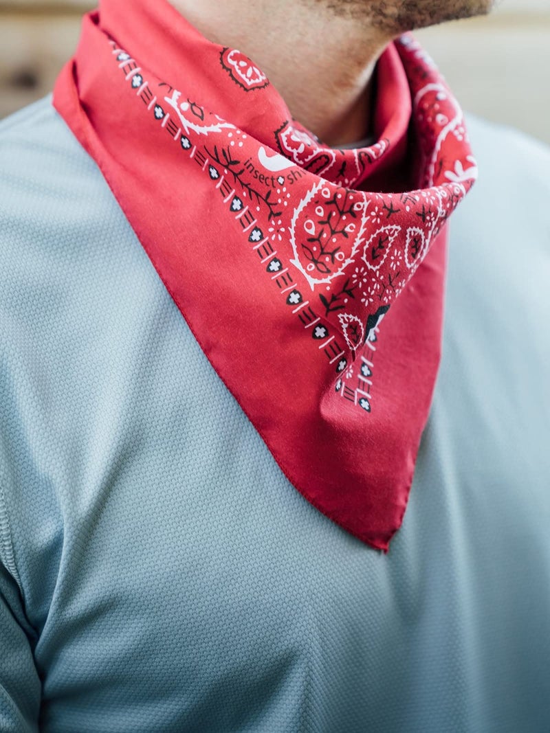 Insect Shield Bug and Insect Repellant Bandana, Olive, One Size - Image 5