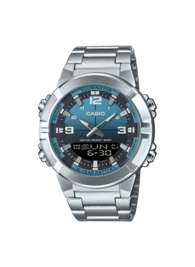 CASIO Analog-Digital Combination Men Watch AMW-870DA-2A2VDF