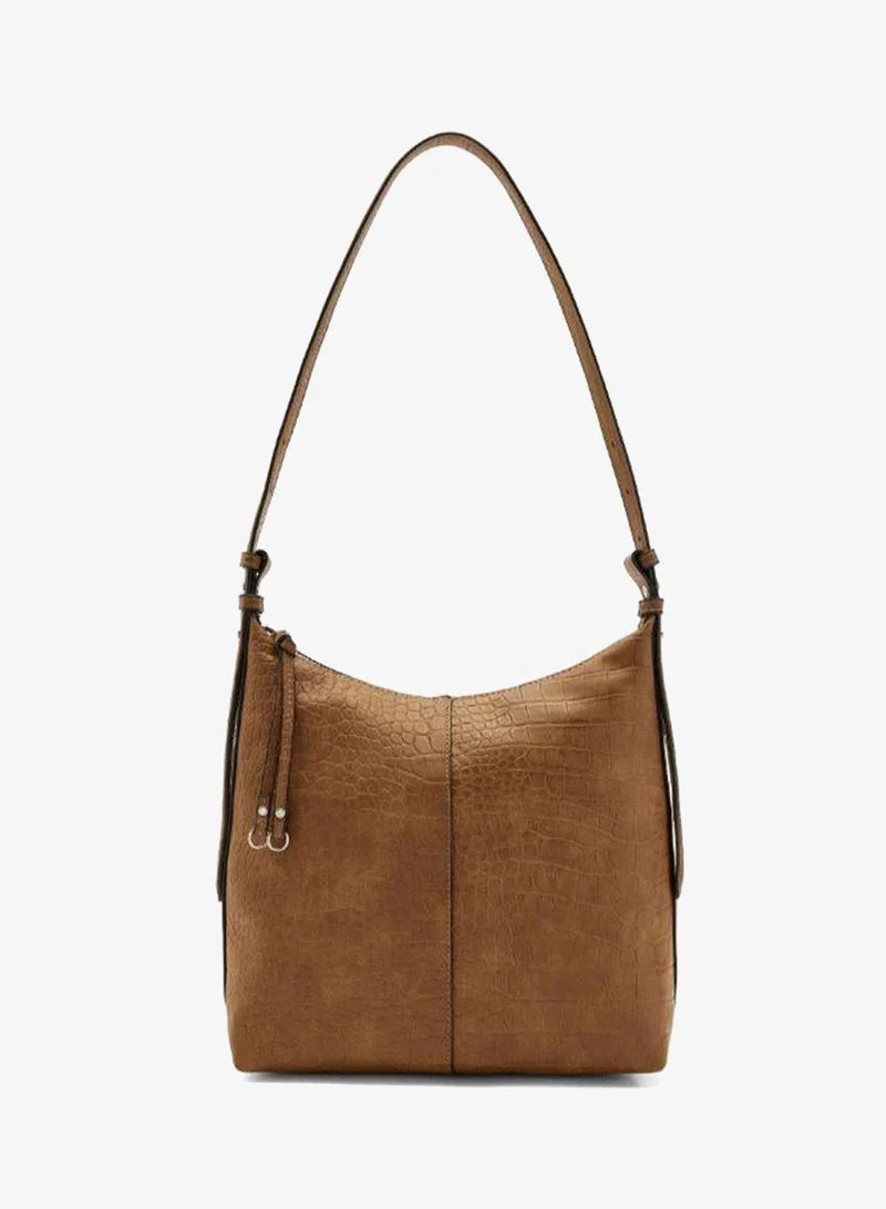 بارفوا حقيبة كتف مع نقش حيواني