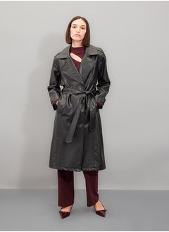 Woman Regular Fit W/O Hoodie Outer Wear Trenchcoat