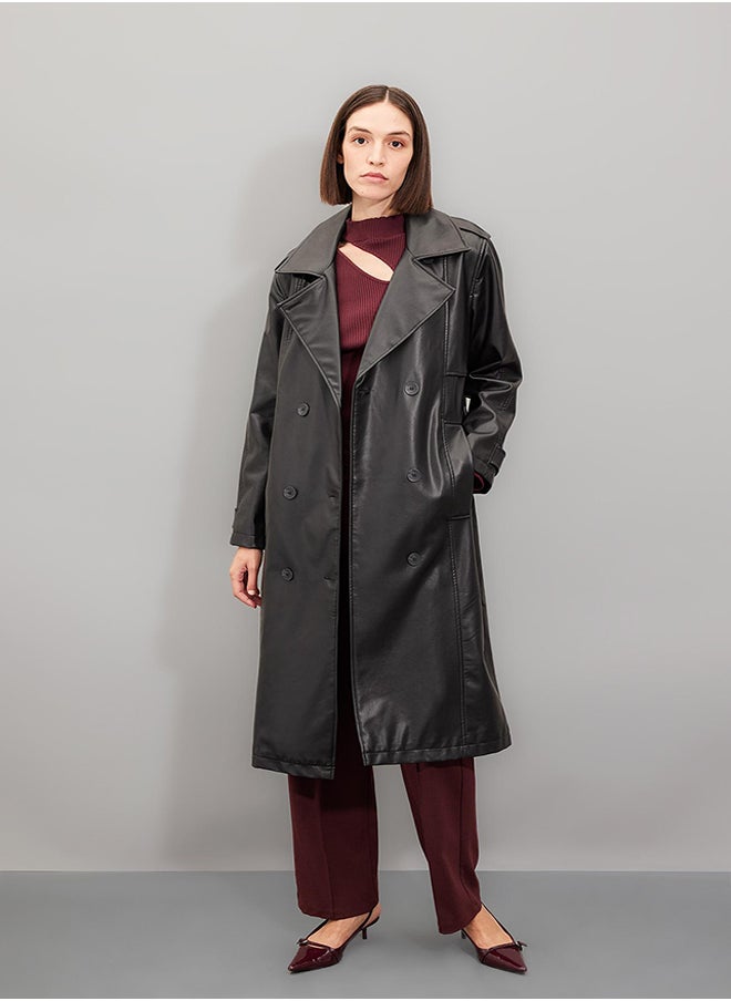 DeFacto - Woman Regular Fit W/O Hoodie Outer Wear Trenchcoat - Image 1