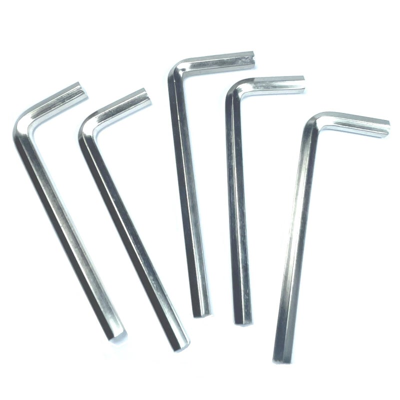 Zdingtech 5 قطع 3/16 ألين وجع مجموعات 3/16 "" عرافة مفتاح ربط مجموعة ألين مفتاح الباب مفتاح L على شكل عرافة وجع مجموعة مع الذراع الطويلة. - Image 1