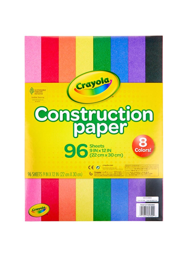 Crayola ورق بناء، ٩٦ عدد  - Image 1
