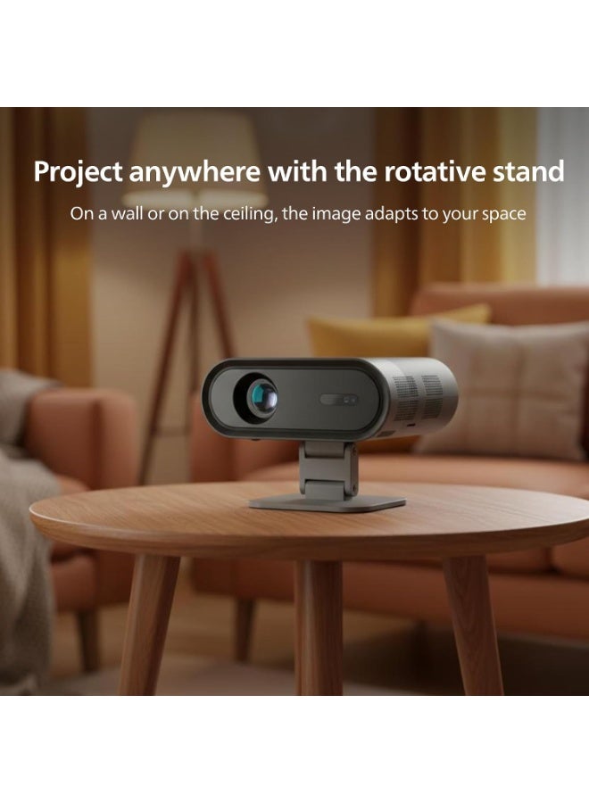 Philips, Neopix 160 Smart Home Cinema Projector, Full HD 1920 x 1080p, 250 Lumens, Google TV, LED Light Source, Rotating Support, Wi-Fi 6, Stereo Sound 2x5 Watts, Black. NPX160/INT black - Image 5