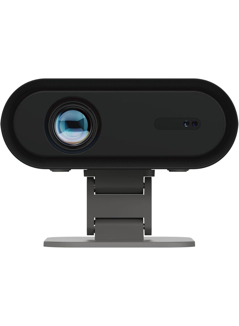Philips, Neopix 160 Smart Home Cinema Projector, Full HD 1920 x 1080p, 250 Lumens, Google TV, LED Light Source, Rotating Support, Wi-Fi 6, Stereo Sound 2x5 Watts, Black. NPX160/INT black - Image 1