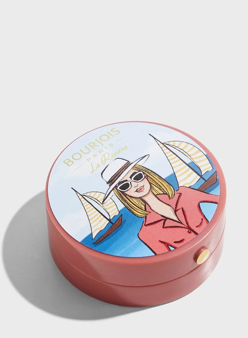 BOURJOIS PARIS French Riviera Pot Blusher #15 Rose Eclat