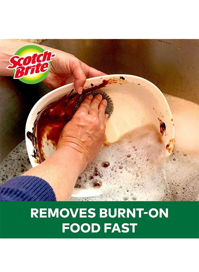 سكوتش برايت مقشر لولبي لغسل الأطباق من الستانلس ستيل - Image 3