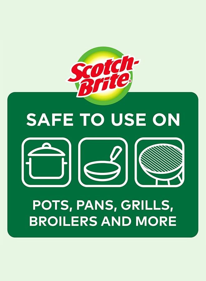 سكوتش برايت مقشر لولبي لغسل الأطباق من الستانلس ستيل - Image 5