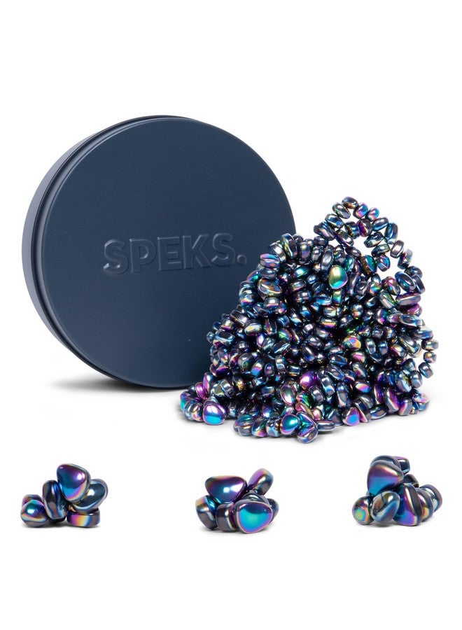 Speks Crags Ferrite Putty, Over 500 Ferrite Stones In A Metal Tin, Seriously Satisfying Fidget Toys For Adults And Desk Toys For Office, Oil, Medium - Image 1