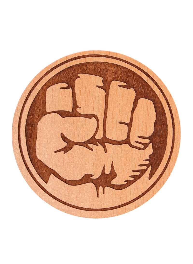 Laser Crafts Laser Crafts hulk Coaster Wood 