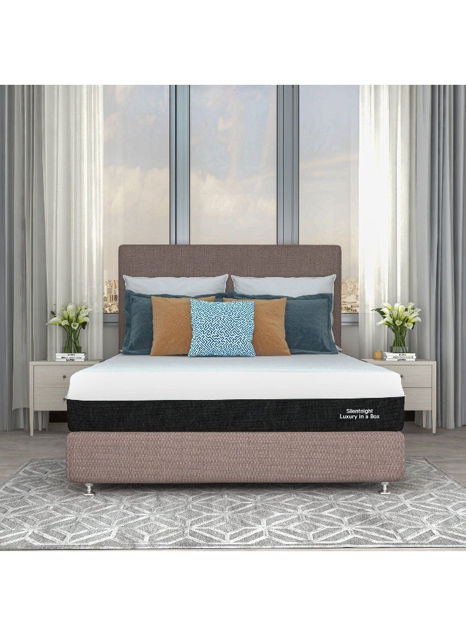Silentnight Luxury in a Box - Standard Rolled Mattress | Medium-Firm Comfort | Pocket Spring Mattress | One Sided Rolled Mattress | Mattress In a Box | Energex Technology | Viscoelastic Foam | Super King Size (200x200x30cm) | 5 Years Guarantee - Image 4