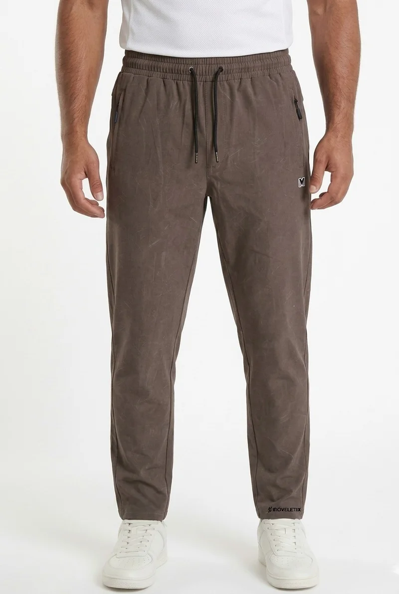 Men's Training Joggers Brown