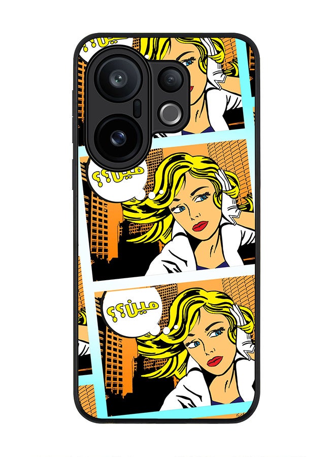 Stylizedd For vivo X200 FE / S30 Pro mini Case,Slim fit Camera Protection, Shockproof Thin Phone cover  - Meen (Comic Strip)