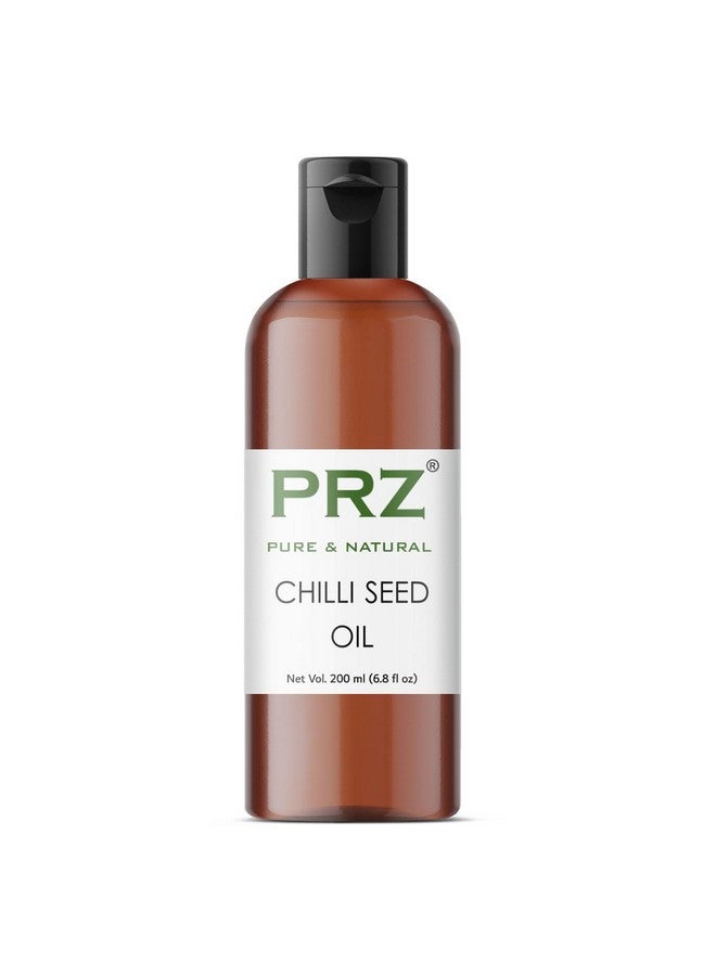 PRZ Chilli Seed Essential Oil - Pure Natural Therapeutic Grade Oil For Skin Care & Hair Care, 200 Ml