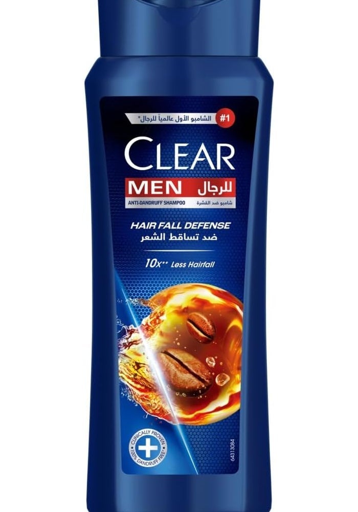 CLEAR Men Anti-Dandruff Shampoo - Hair Fall Defense, 600 ML - Image 1
