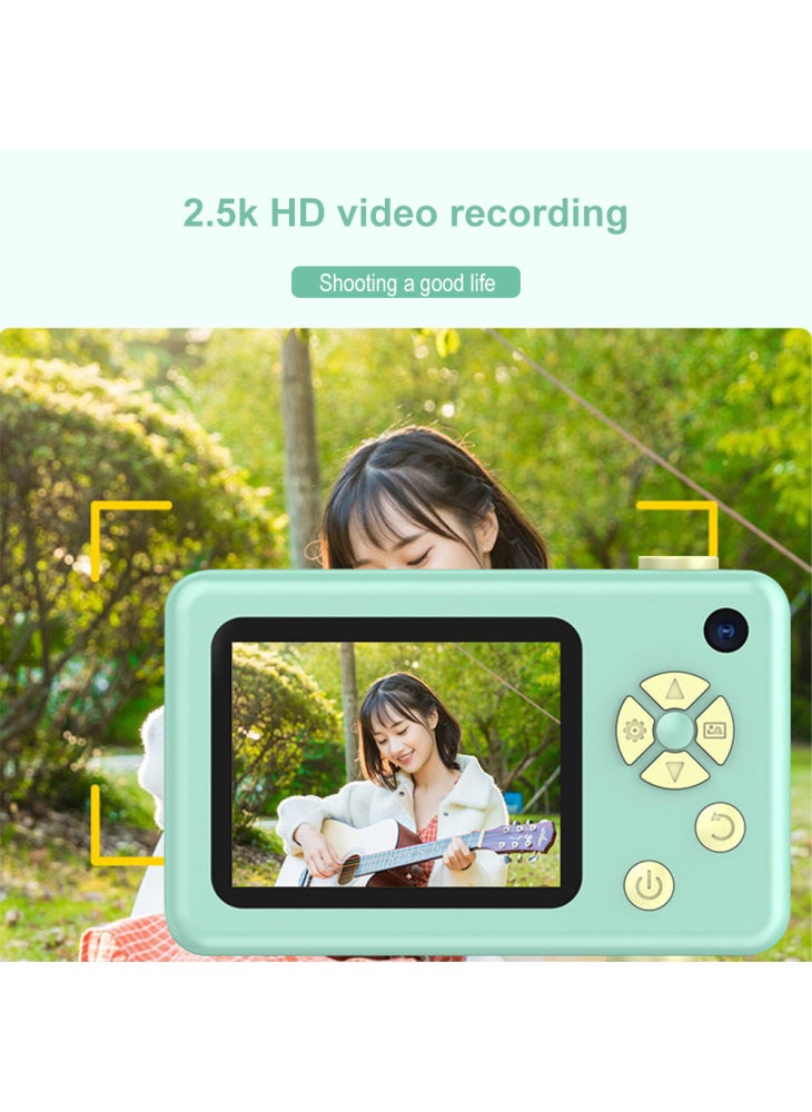 Generic H4 Mini Pocket Camera 1080P Ultra HD 8K Student Digital Camera 2.4-inch LCD Camera with Flash - Purple - Image 4